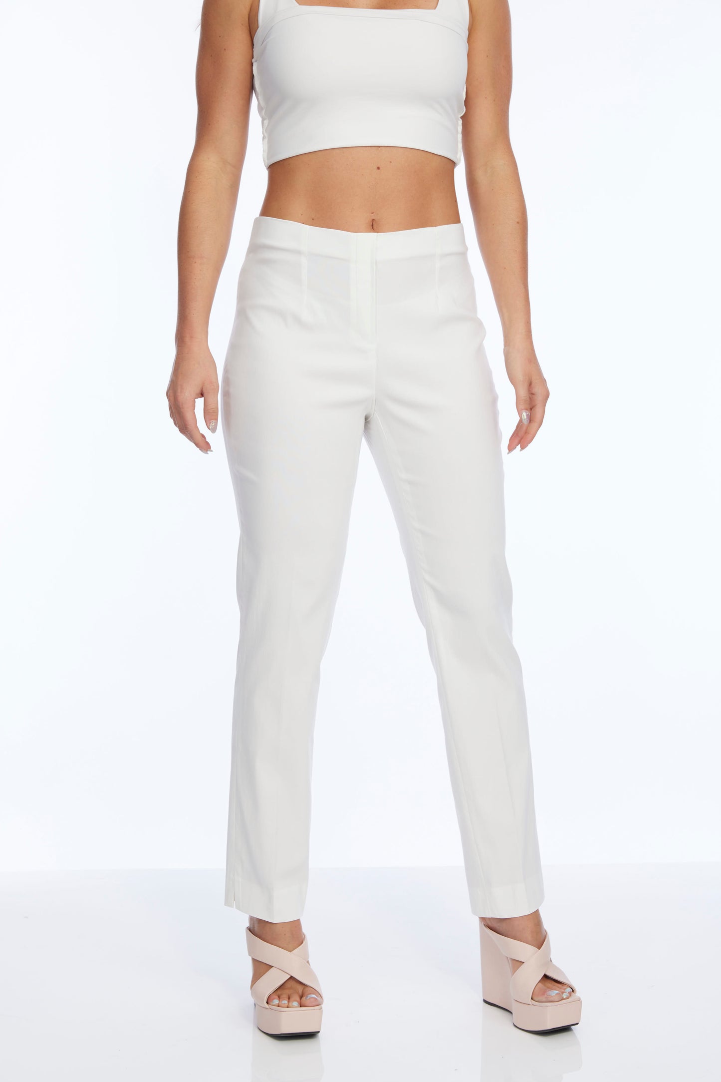 LIOR Women's Made In France Classic Straight Leg Pant-"Lize"