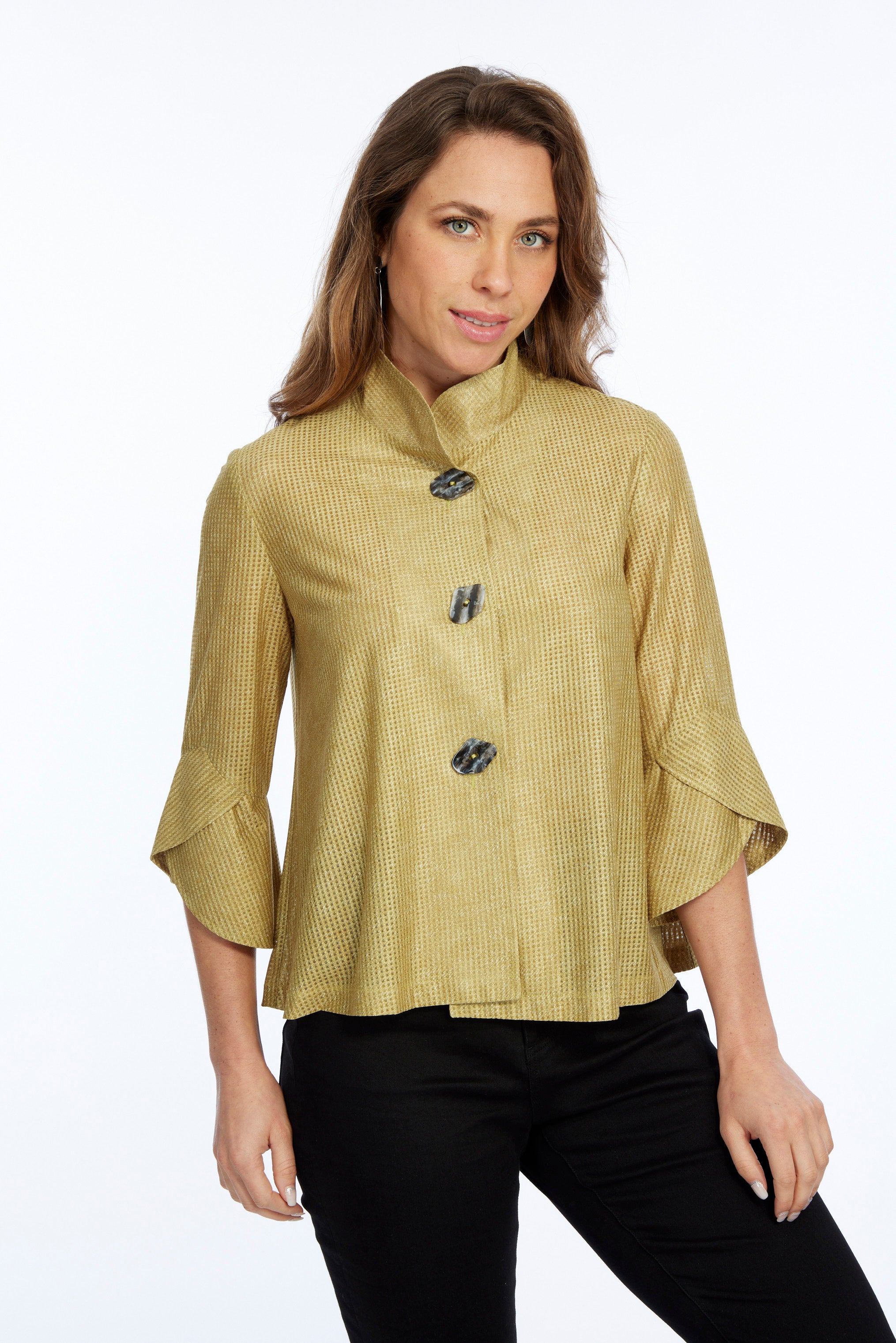 Women's Gold Mesh Jacket Vaya LIOR