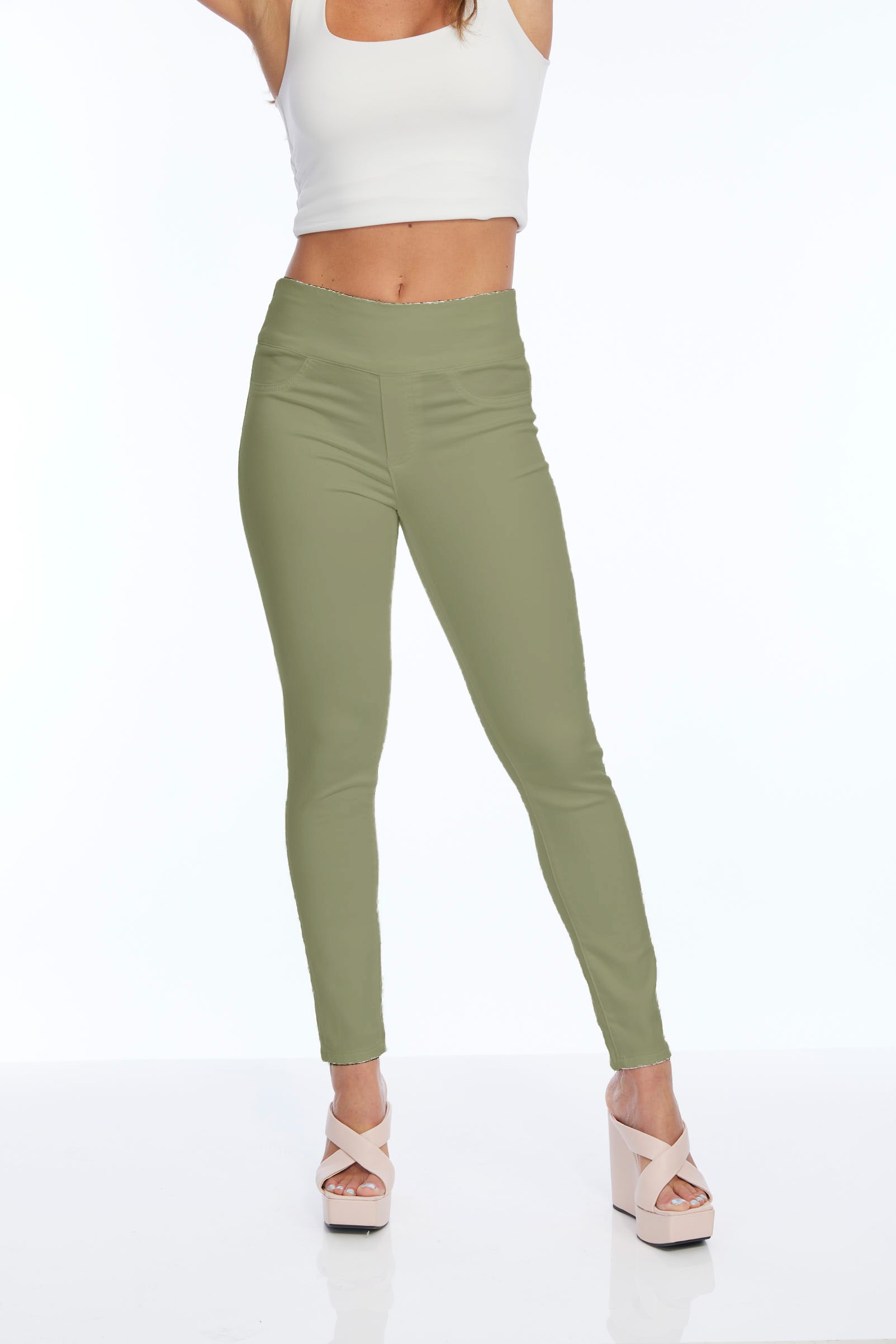 Stretchy Color Skinny Jeans Jane Lior Paris